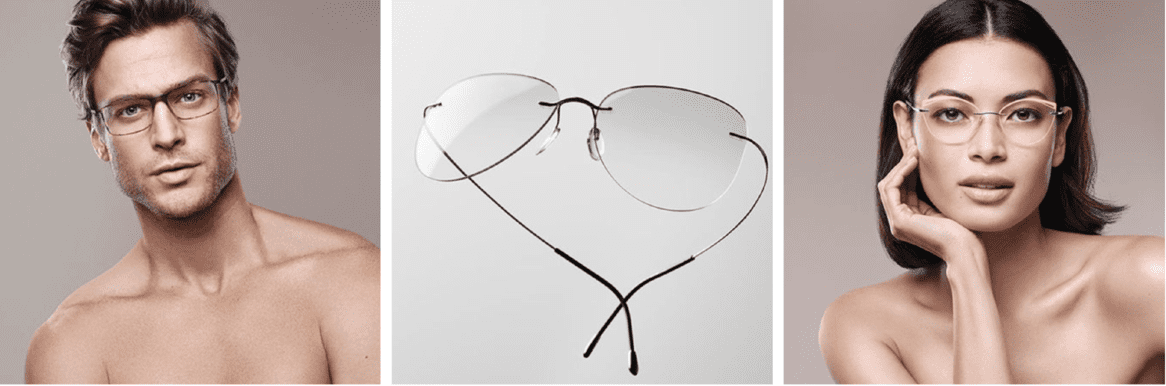 Subtiele Brillen Silhouette